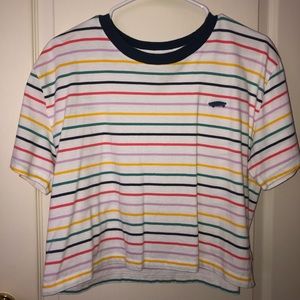Vans multicolored striped shirt